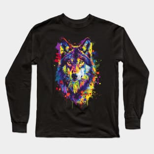 Wolf Rehabilitation Success Long Sleeve T-Shirt